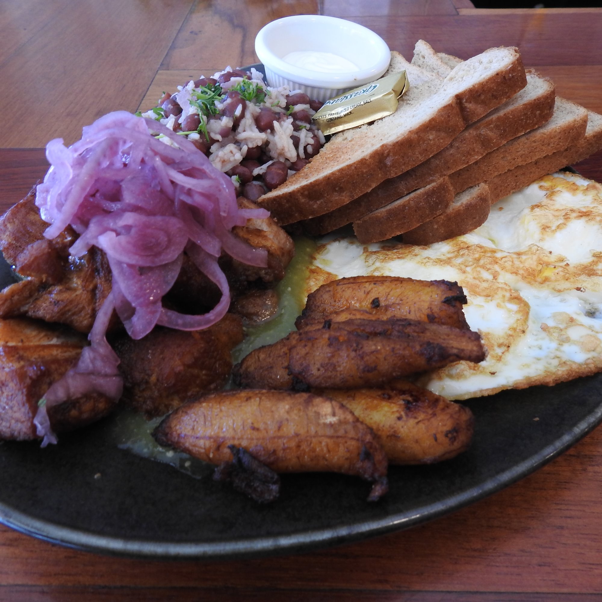 Nica Breakfast (Gallo Pinto)