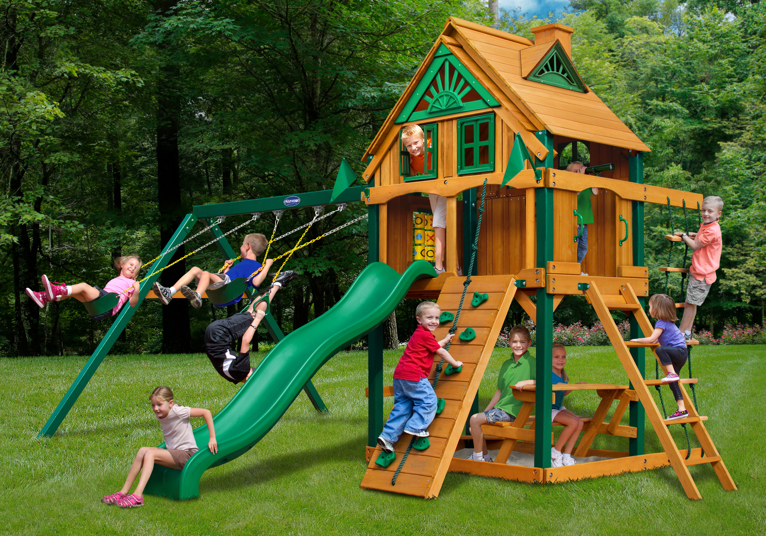Horizon Treehouse w/ Fort Add-On