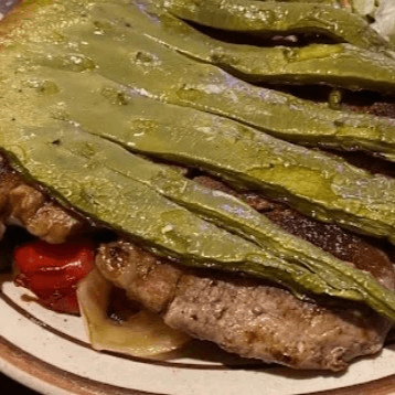 Carne Asada con Nopal (Grilled Cactus)