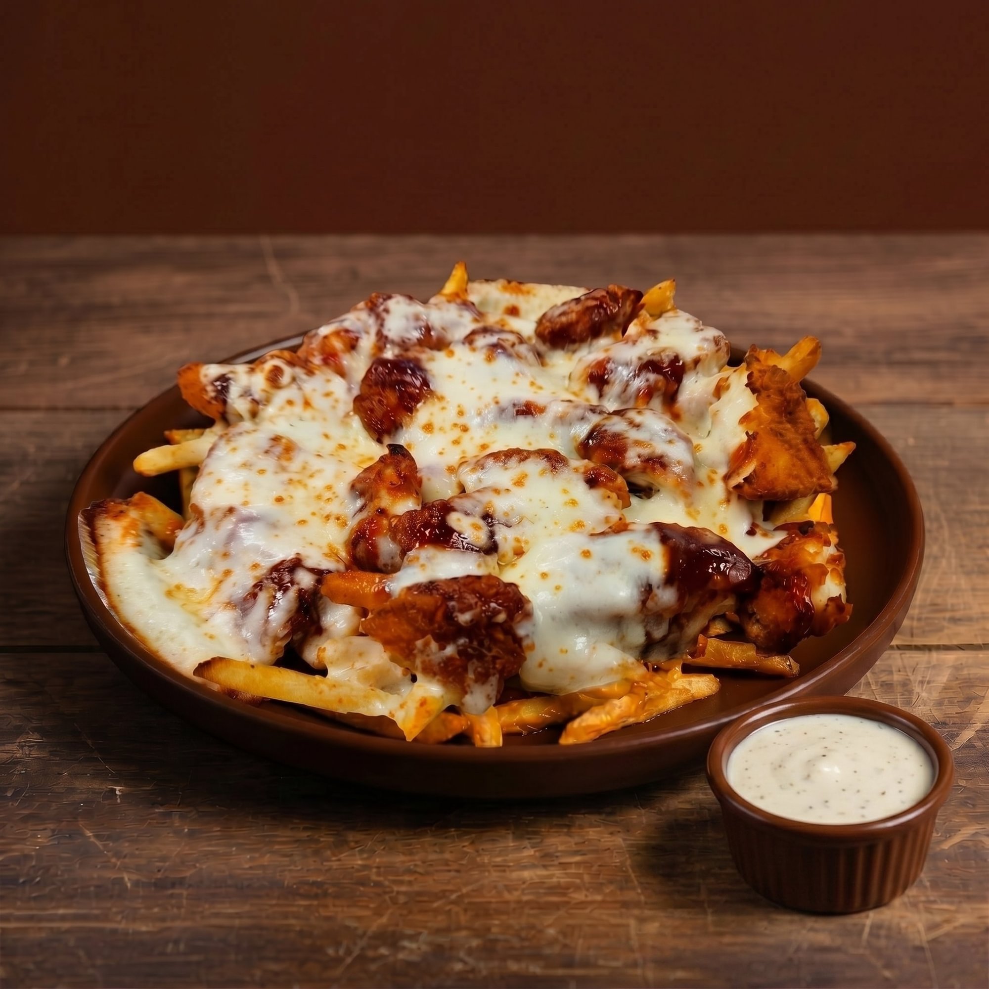 BBQ Ranch Chicken Fingers Fries