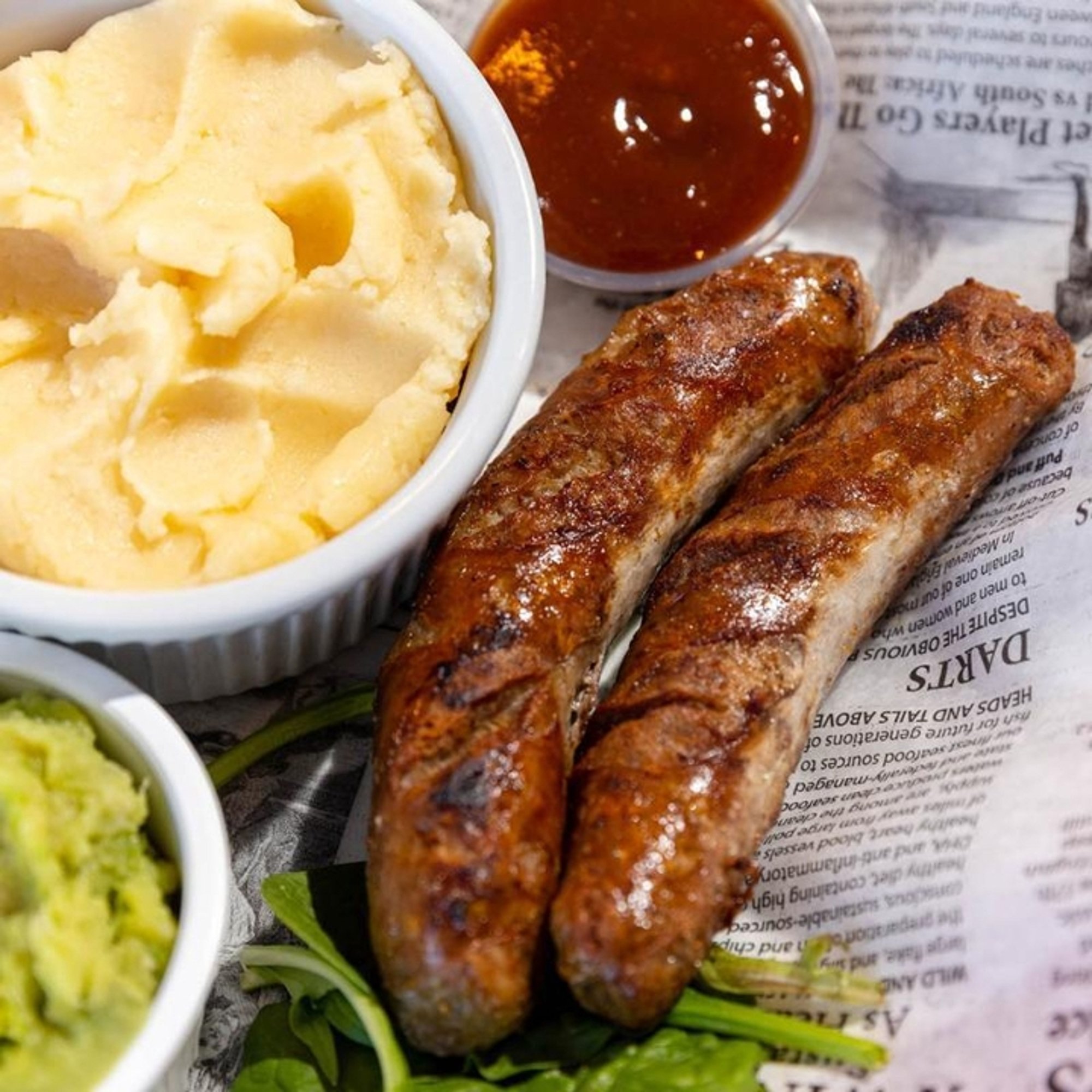 Bangers + Mash