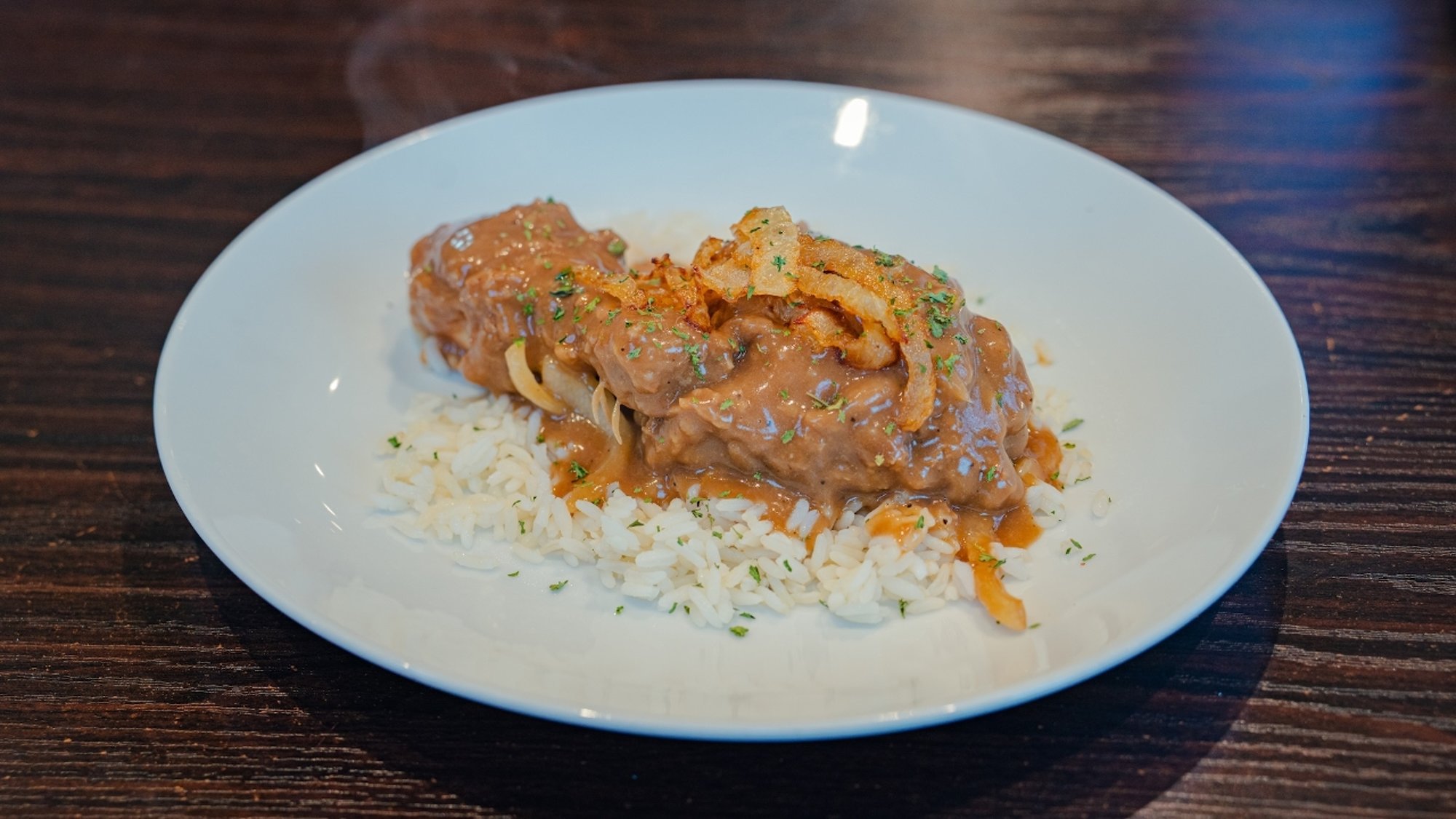 (2) Smothered Chicken