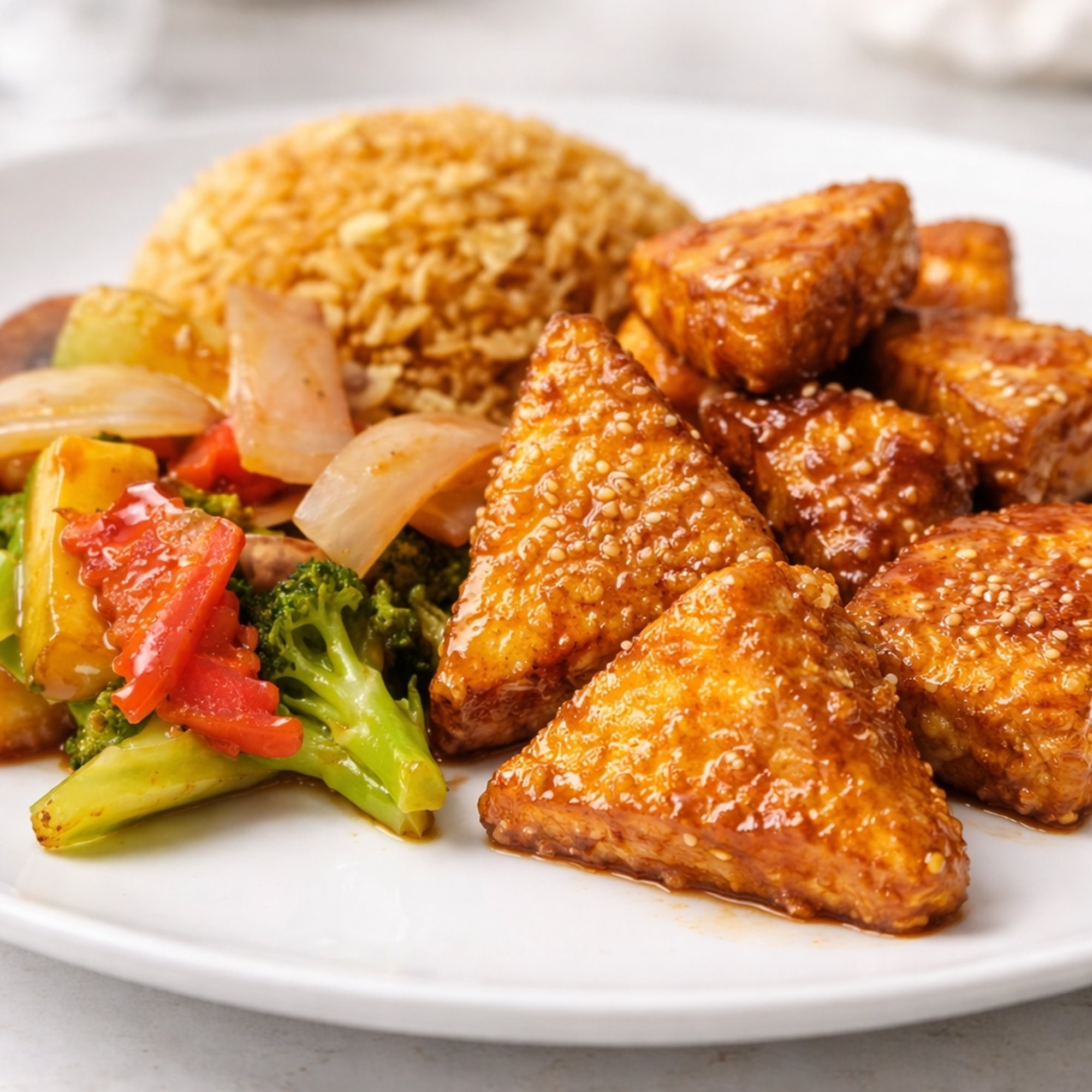 Hibachi Tofu