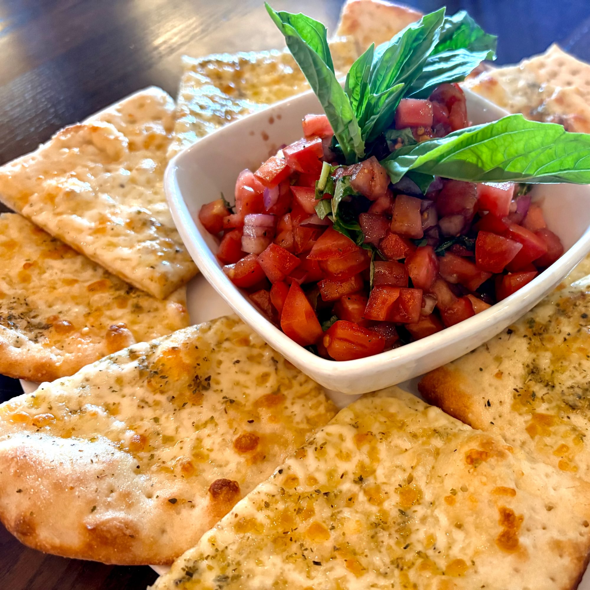 Bruschetta Pomodoro.