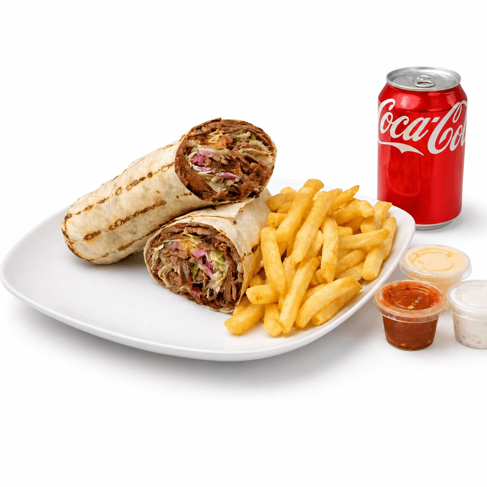 Beef and Lamb Wrap Combo