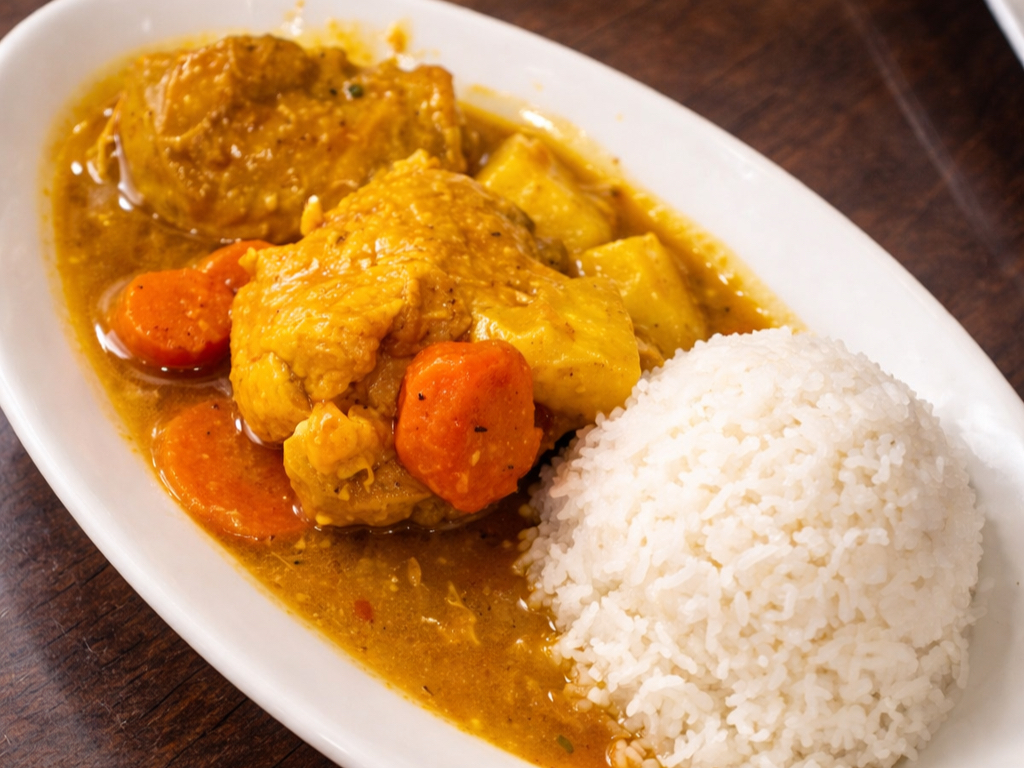 Curry Chicken Lunch
