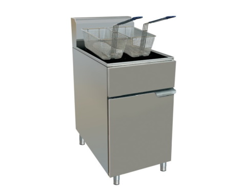 ATOSA HEAVY DUTY 3 BURNER NAT GAS FREE STANDING FRYER