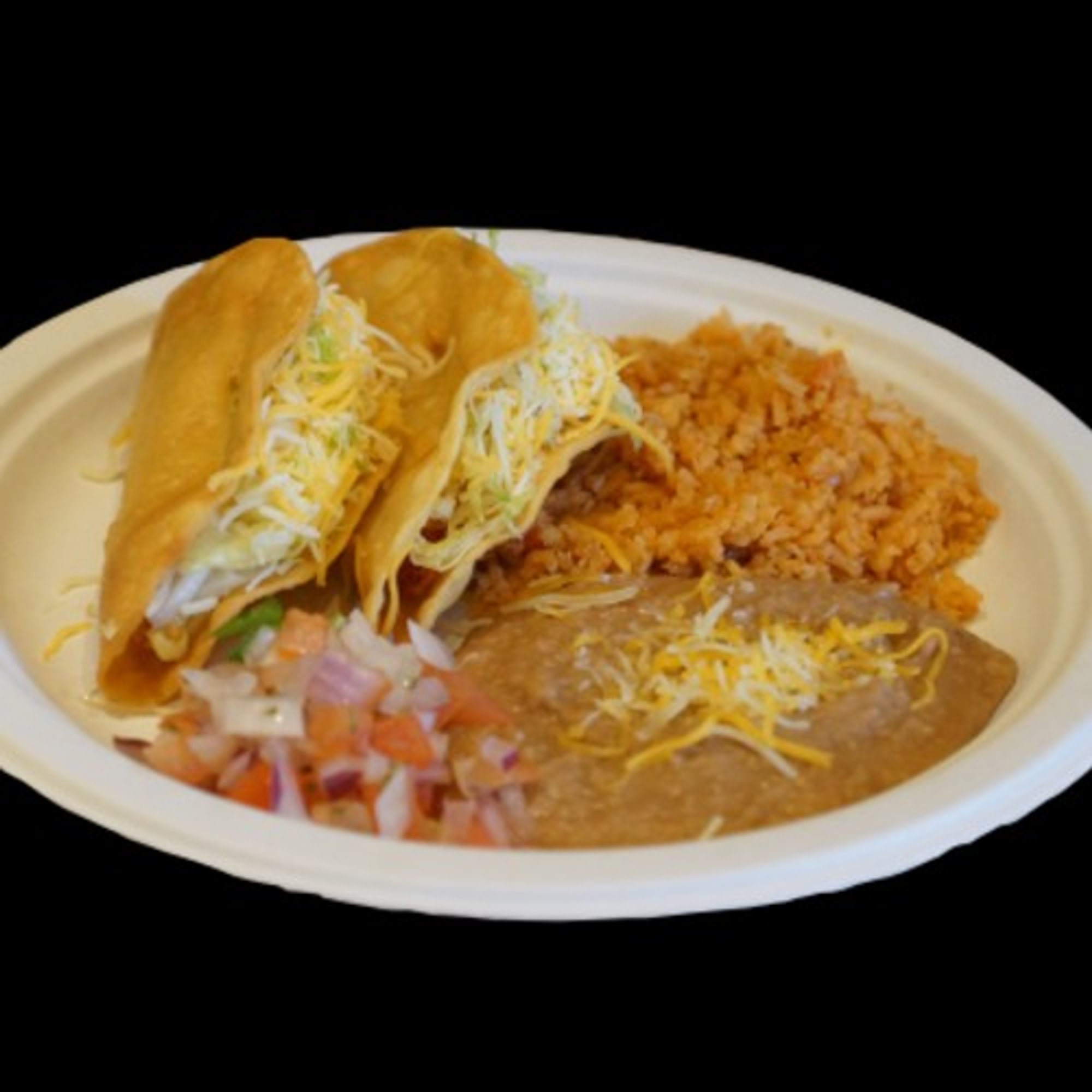 2 Taco Plate