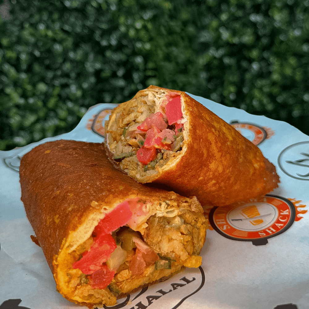 Chicken Shawarma Cheese Wrap