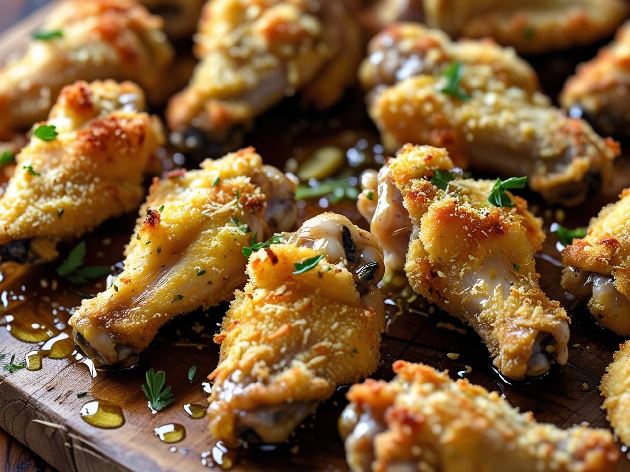 Garlic Parmesan Wings