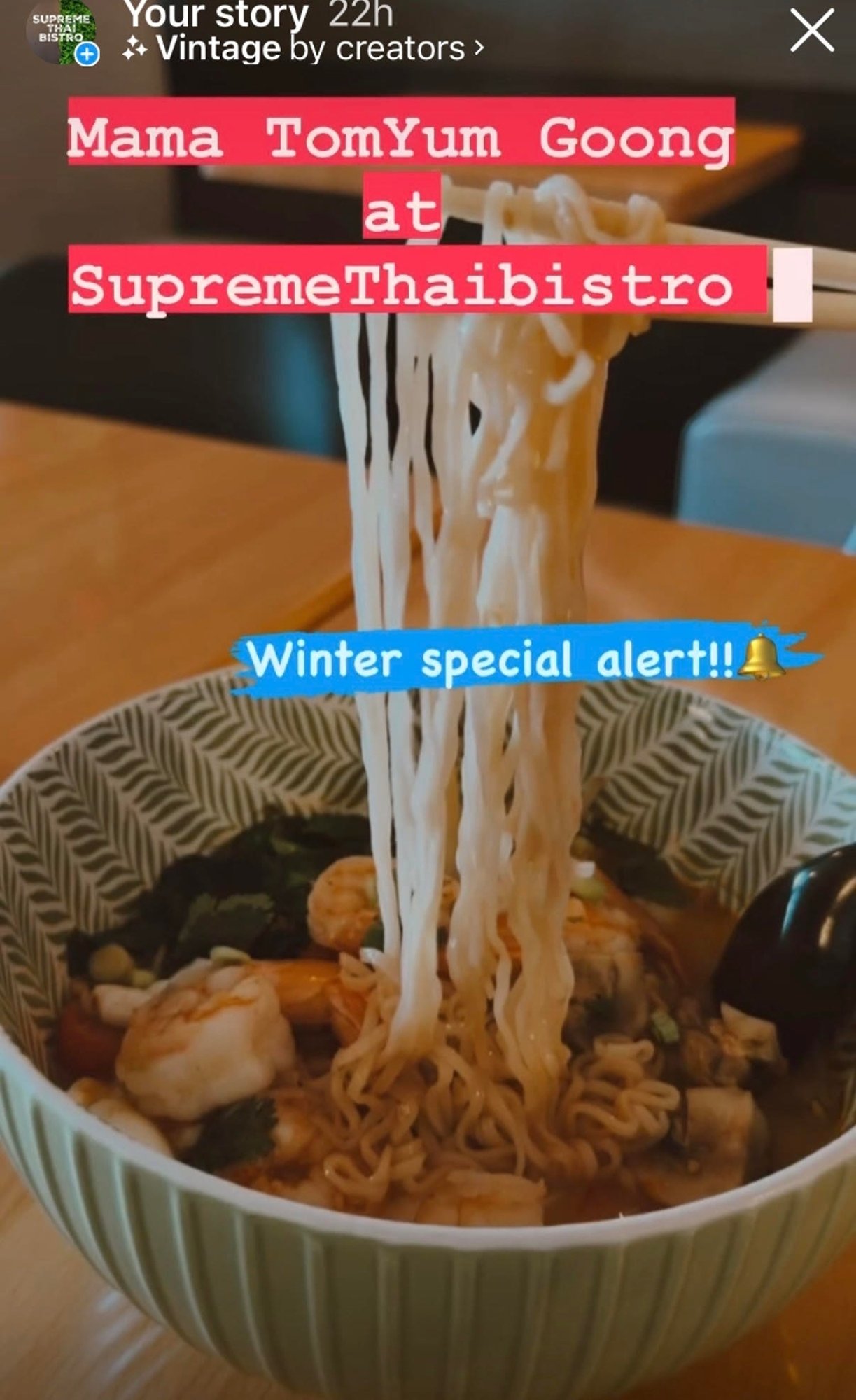 Mama Tomyum Goong Soup