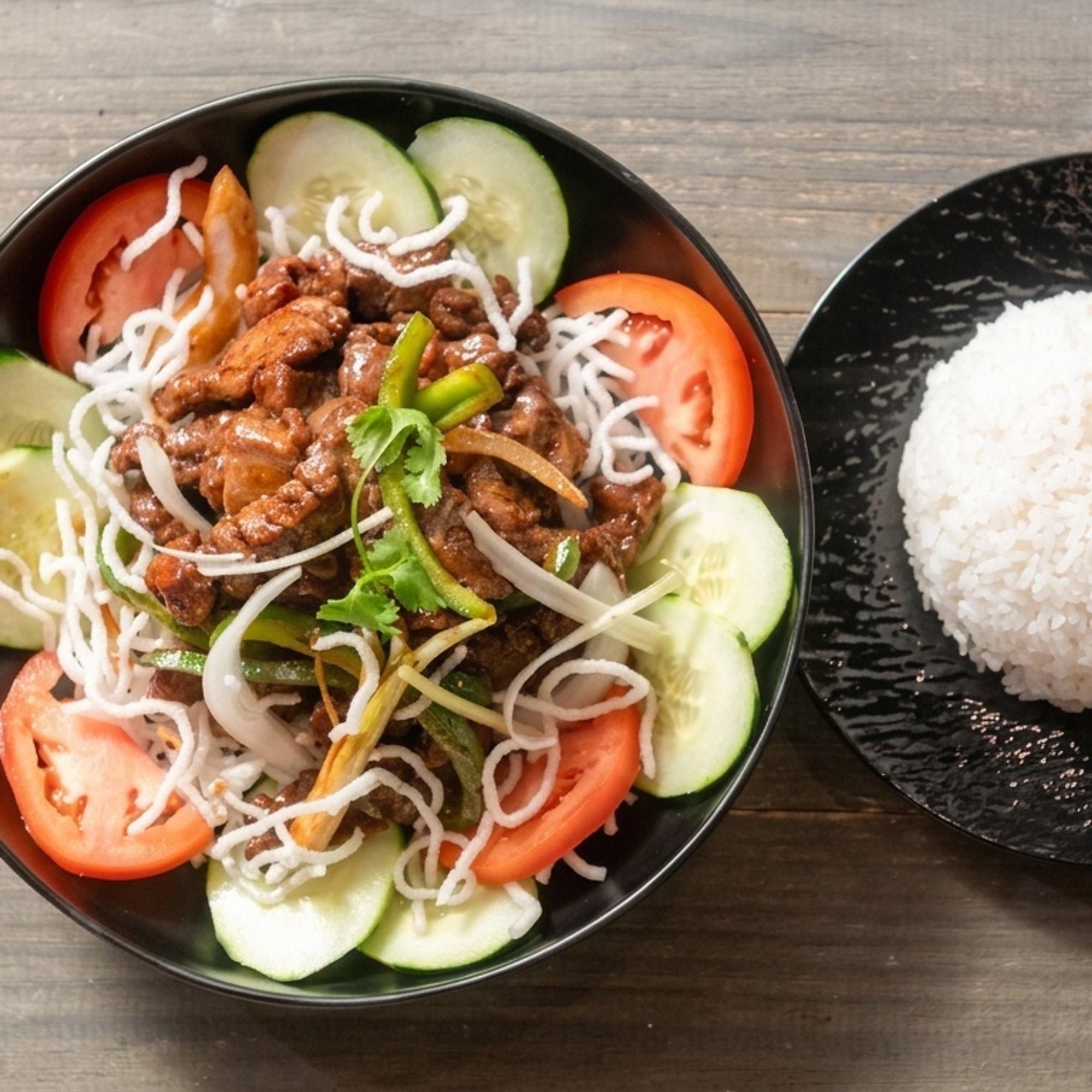 Shaking Beef Rice
