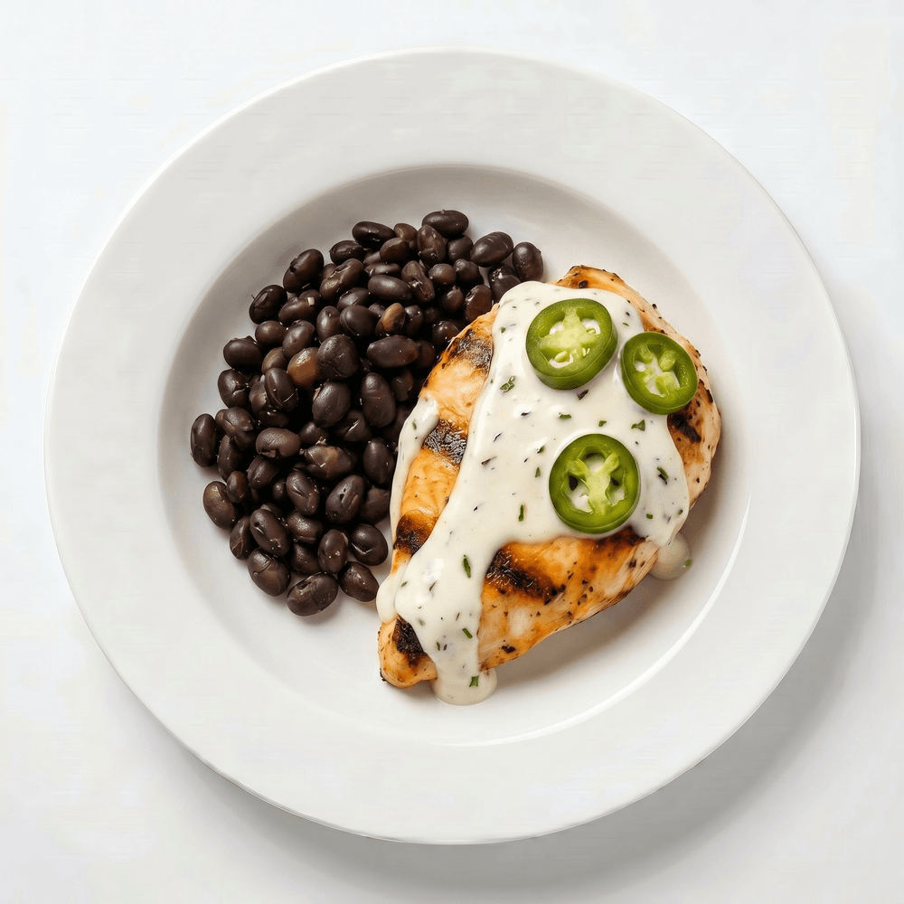 Pollo con Rajas (Chicken with Poblano Peppers)