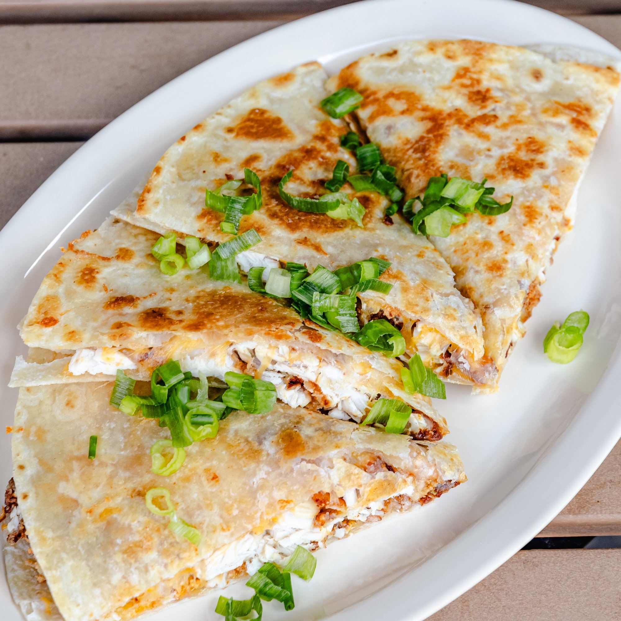 Chicken Bacon Ranch Quesadilla