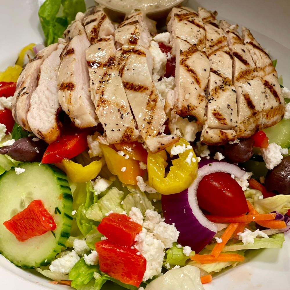 Greek Chicken Salad. Lunch