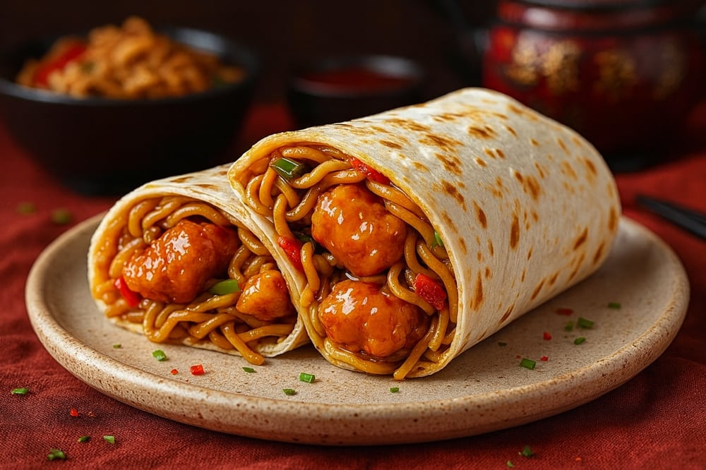 Orange Chicken WRAP * NEW ITEM *