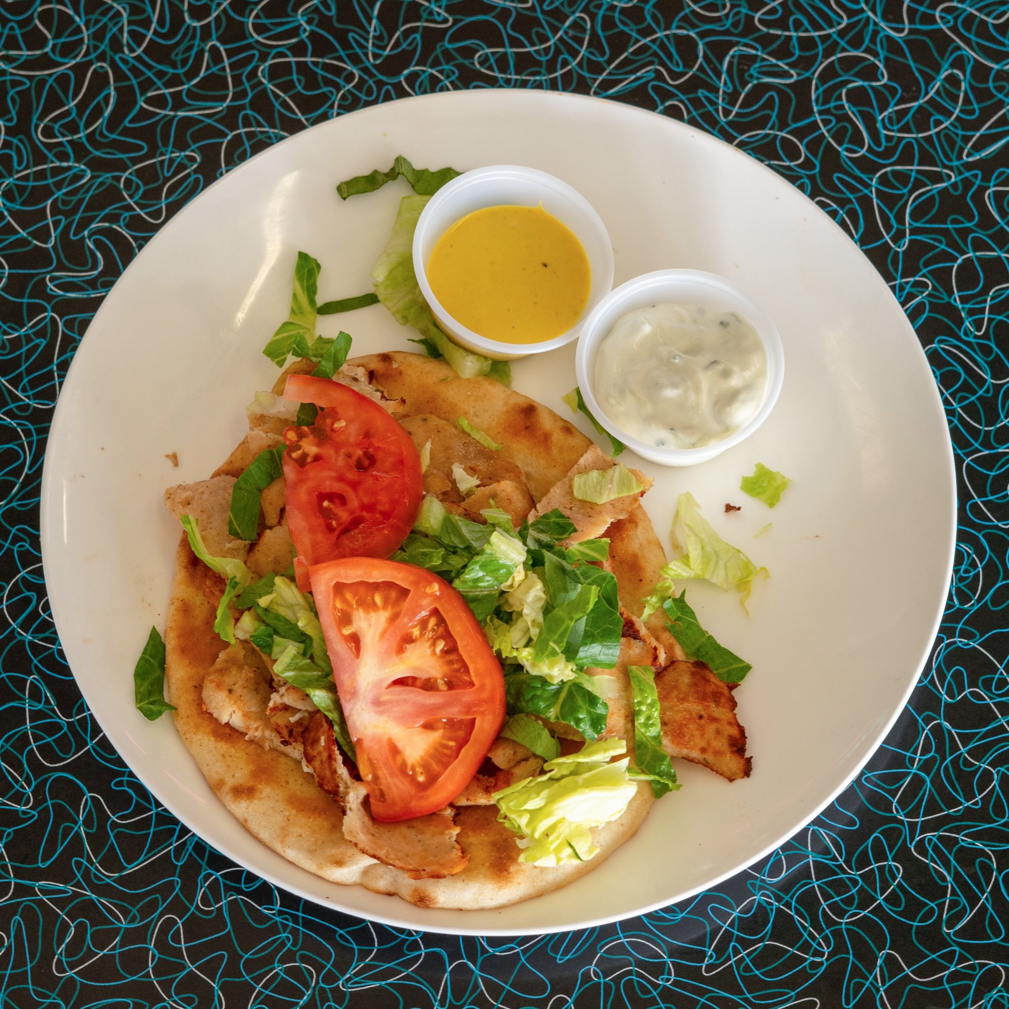 Chicken Gyros Sandwich