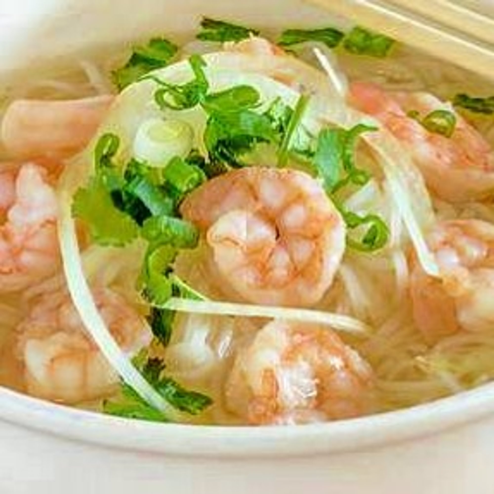 4. Shrimp Noodle Soup
