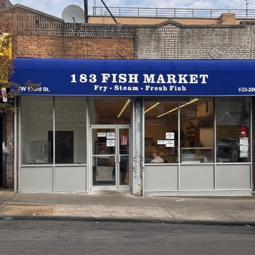 183 Fish Market Logo