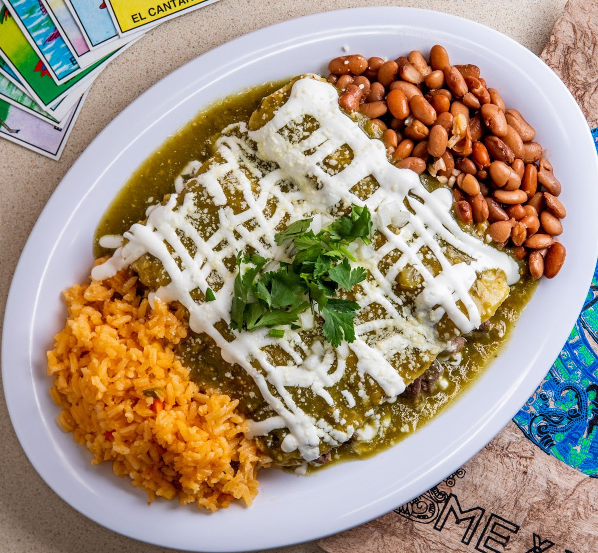 Chicken Enchiladas