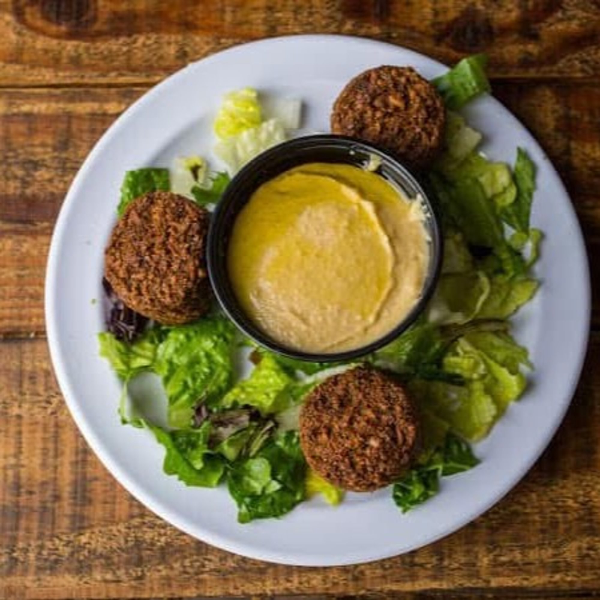 Falafel (3) & Hummus