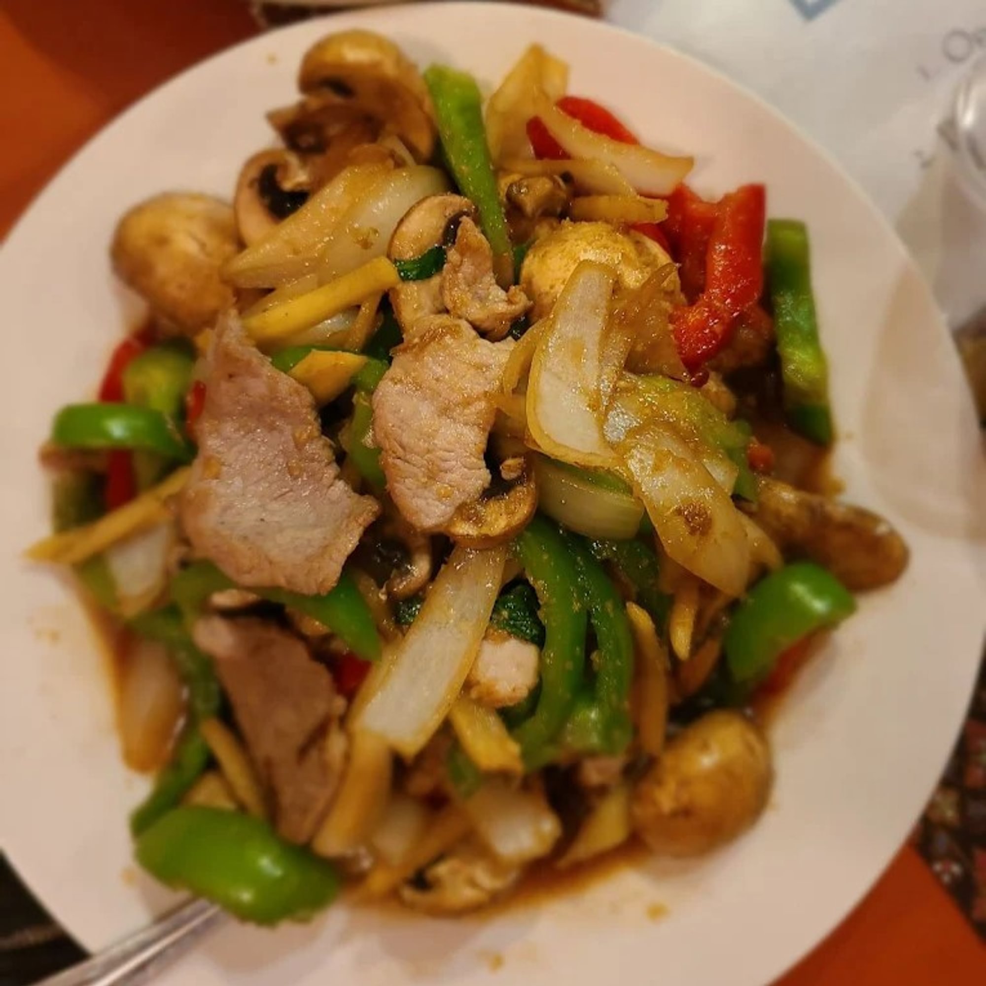 Pad Ginger Stir-Fry