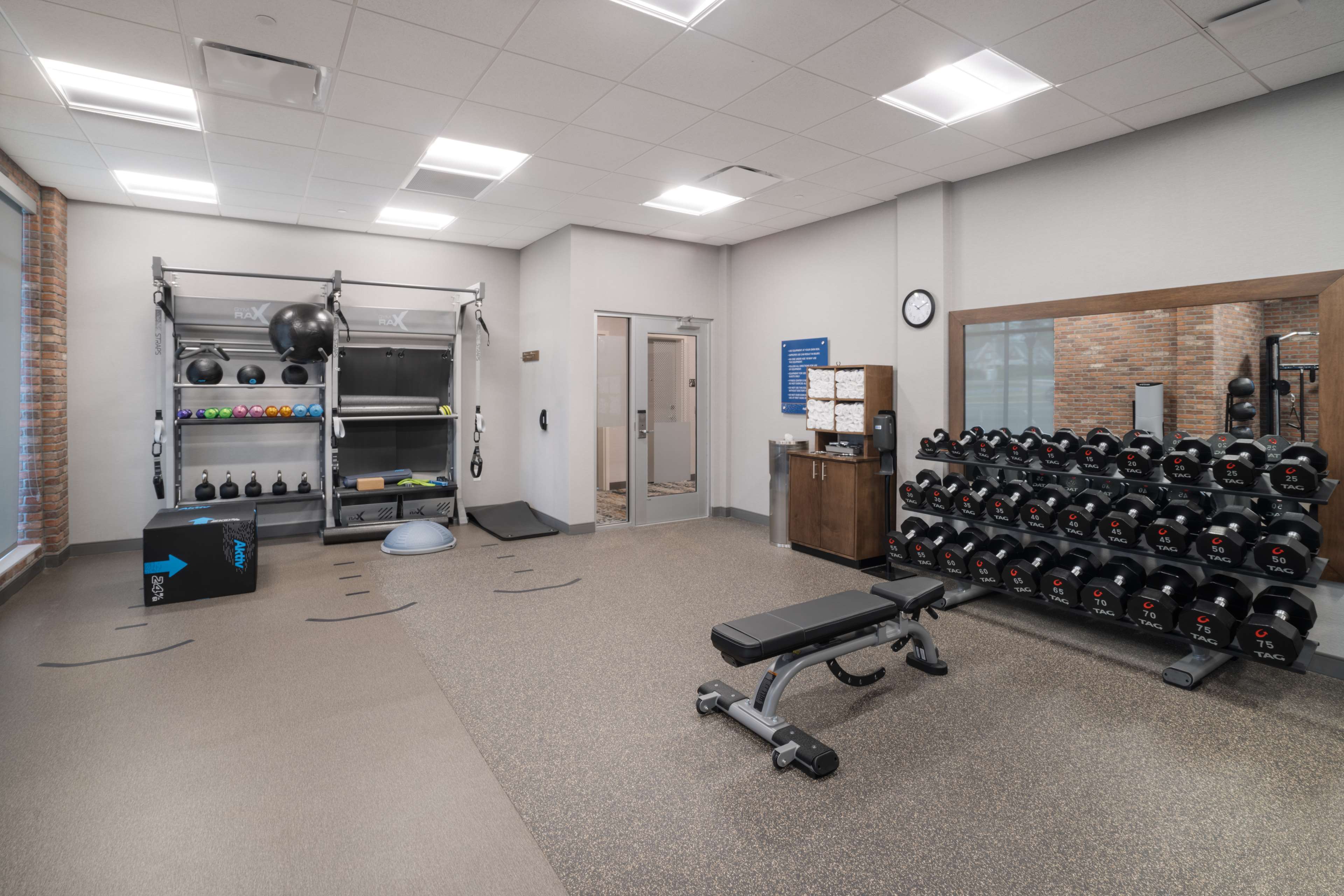 Health club  fitness center  gym