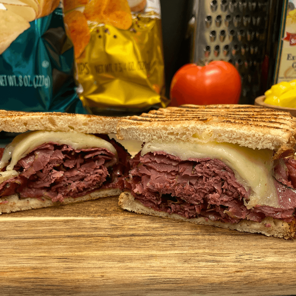 Hot Pastrami and Cheese