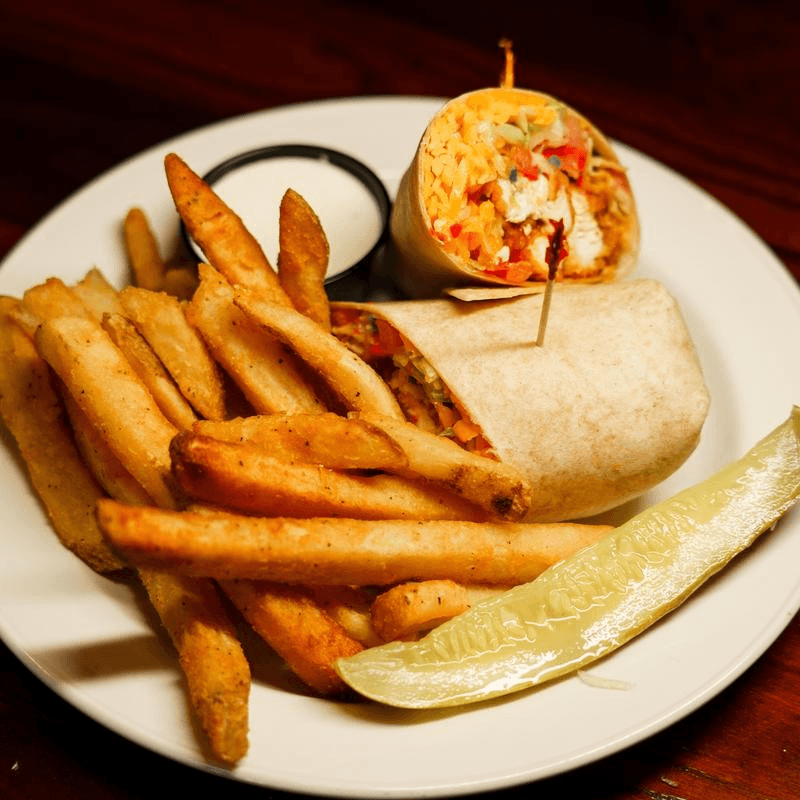 Buffalo Bull Chicken Wrap