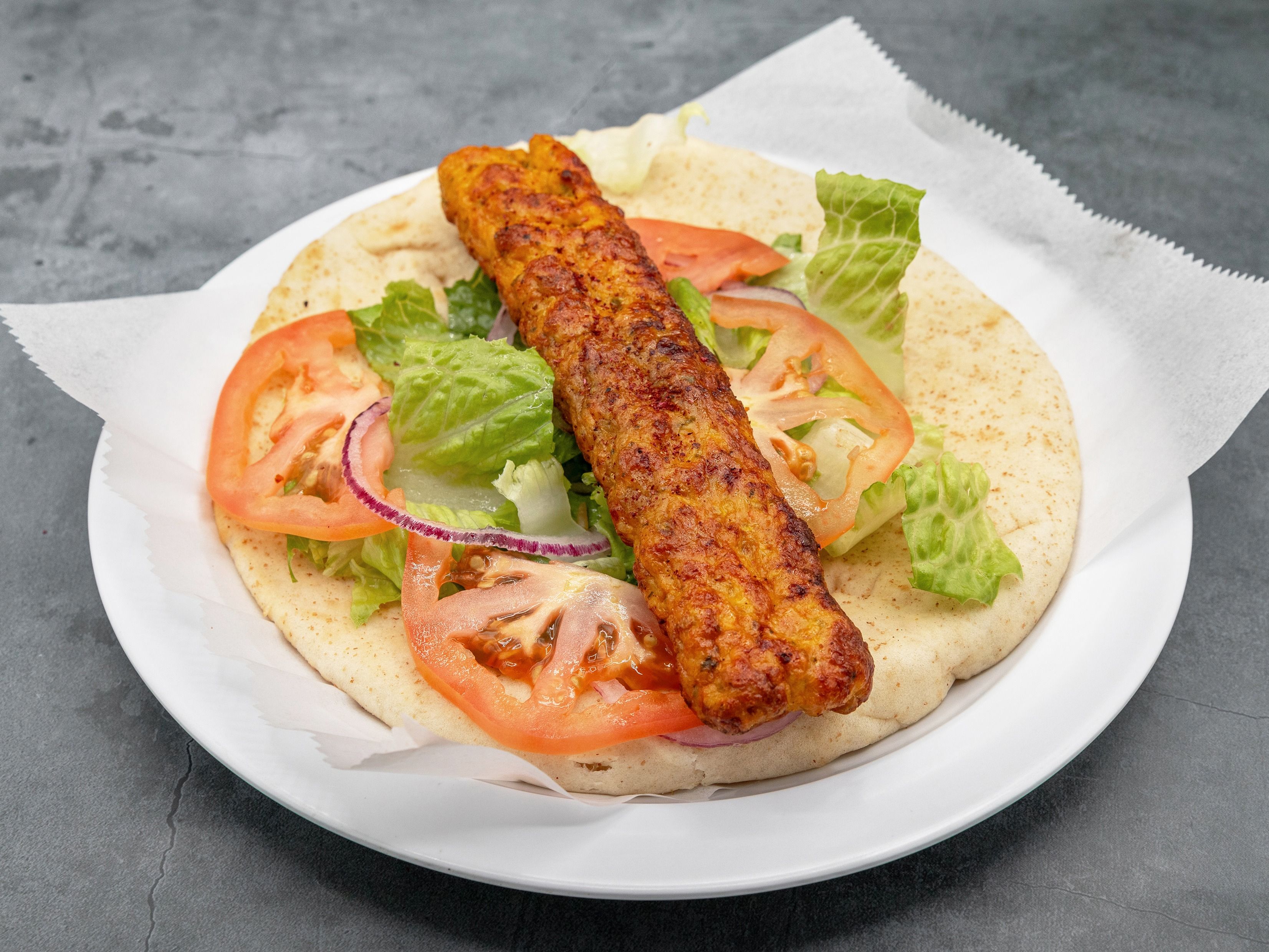 #50 Chicken Kofta Roll (Only) Before. #39