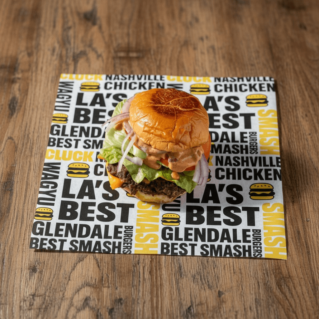OG Smash Burger with Lettuce - Single Wagyu Patty