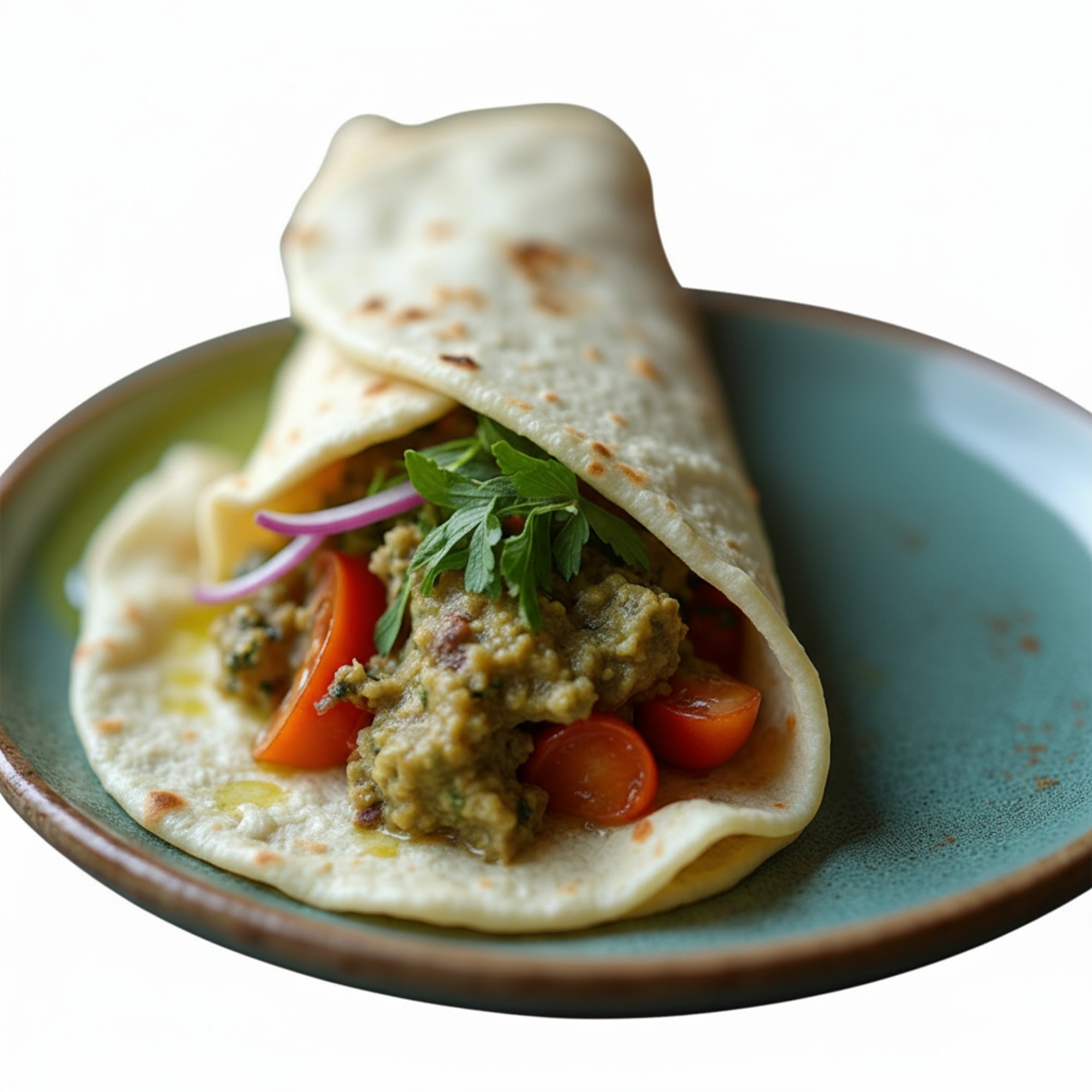 Tabouli & Baba Ganoush Wrap