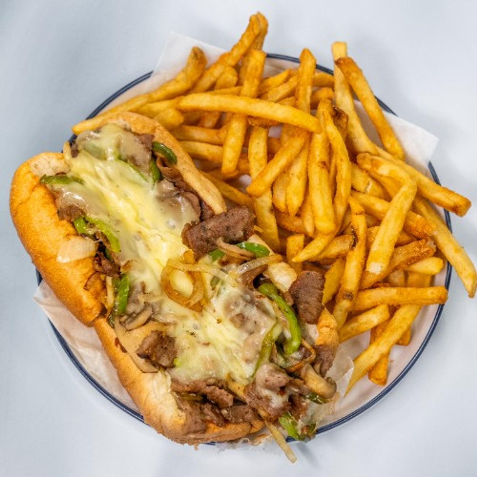 Gyro Philly Steak Sandwich