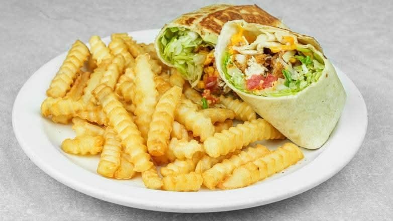 Crispy Buffalo Chicken Wrap