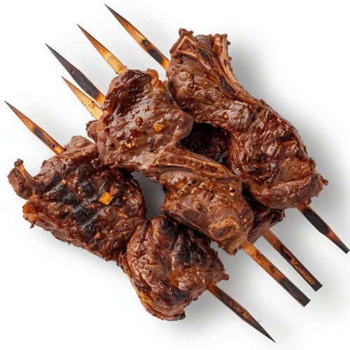 Lamb Chops Kabob Skewer