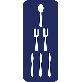 123 Main Street Restaurant Logo