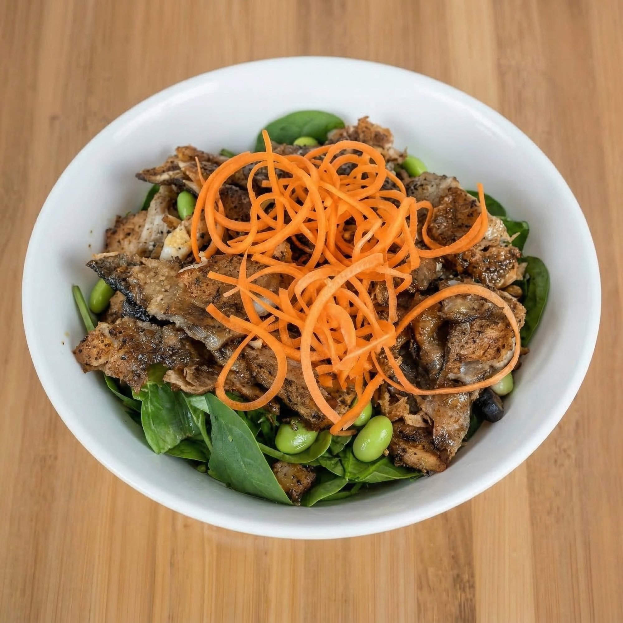 Salmon Skin Salad