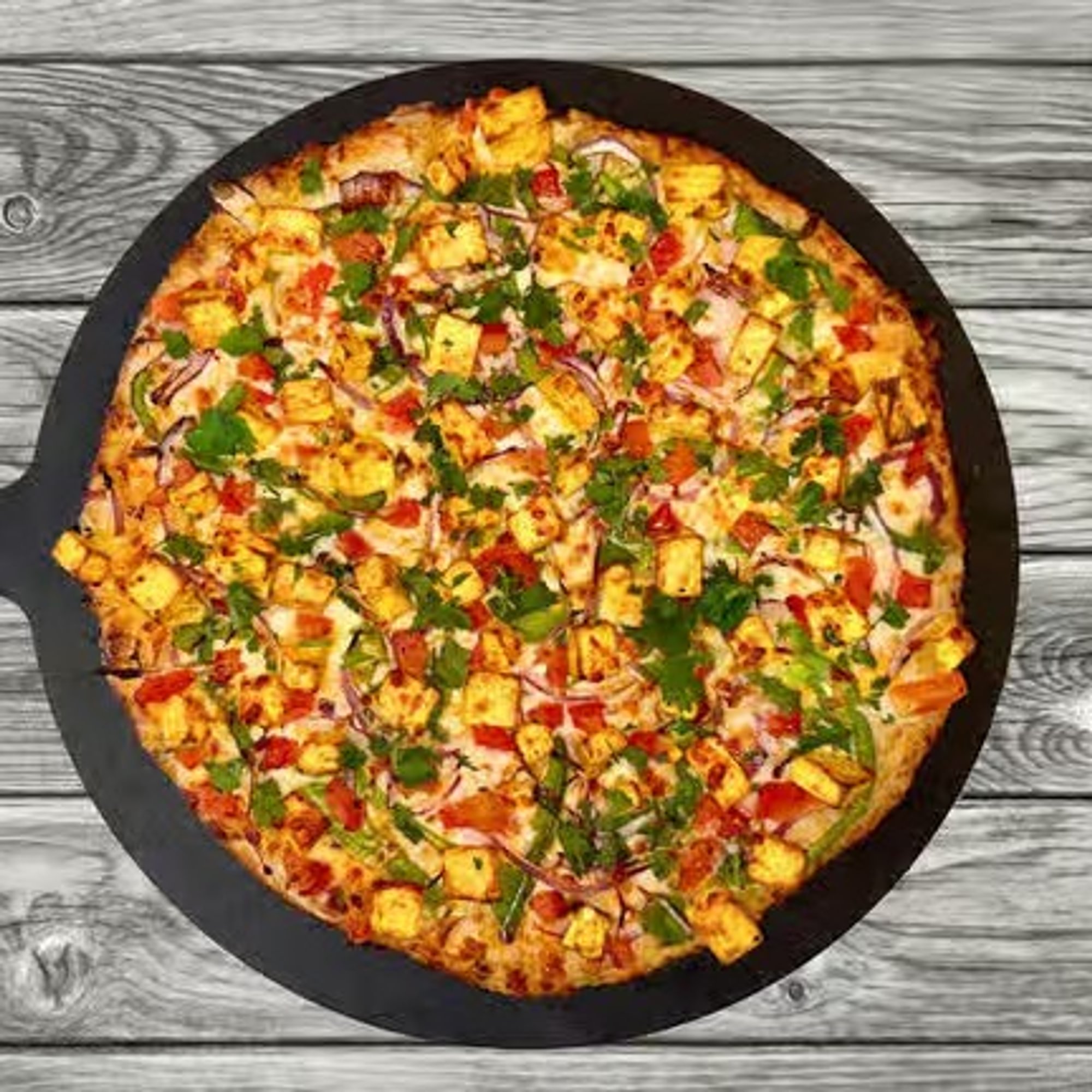 Malai Paneer Pizza