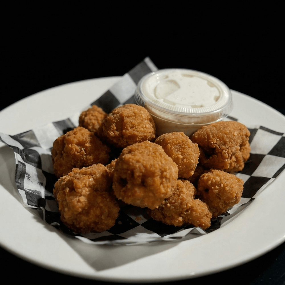 Breaded Mushrooms with Ranch