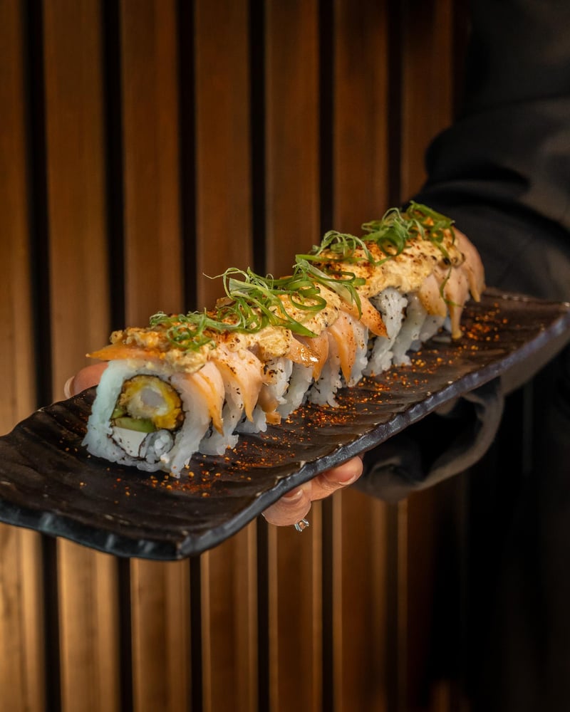 Salmon Parma Roll