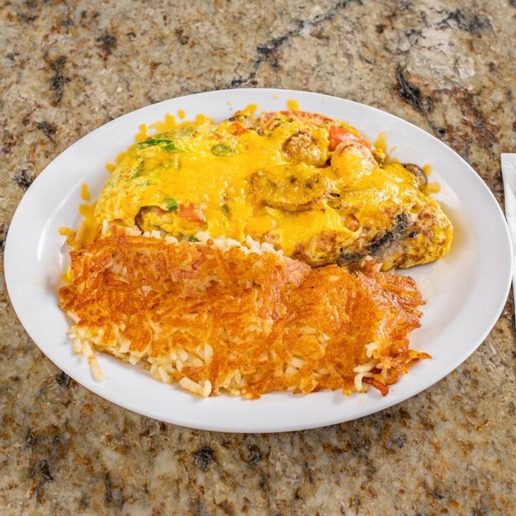 Vegetarian Omelette