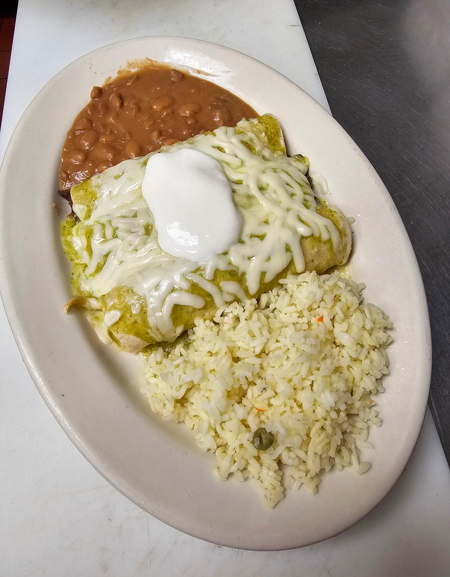 Enchiladas Verde