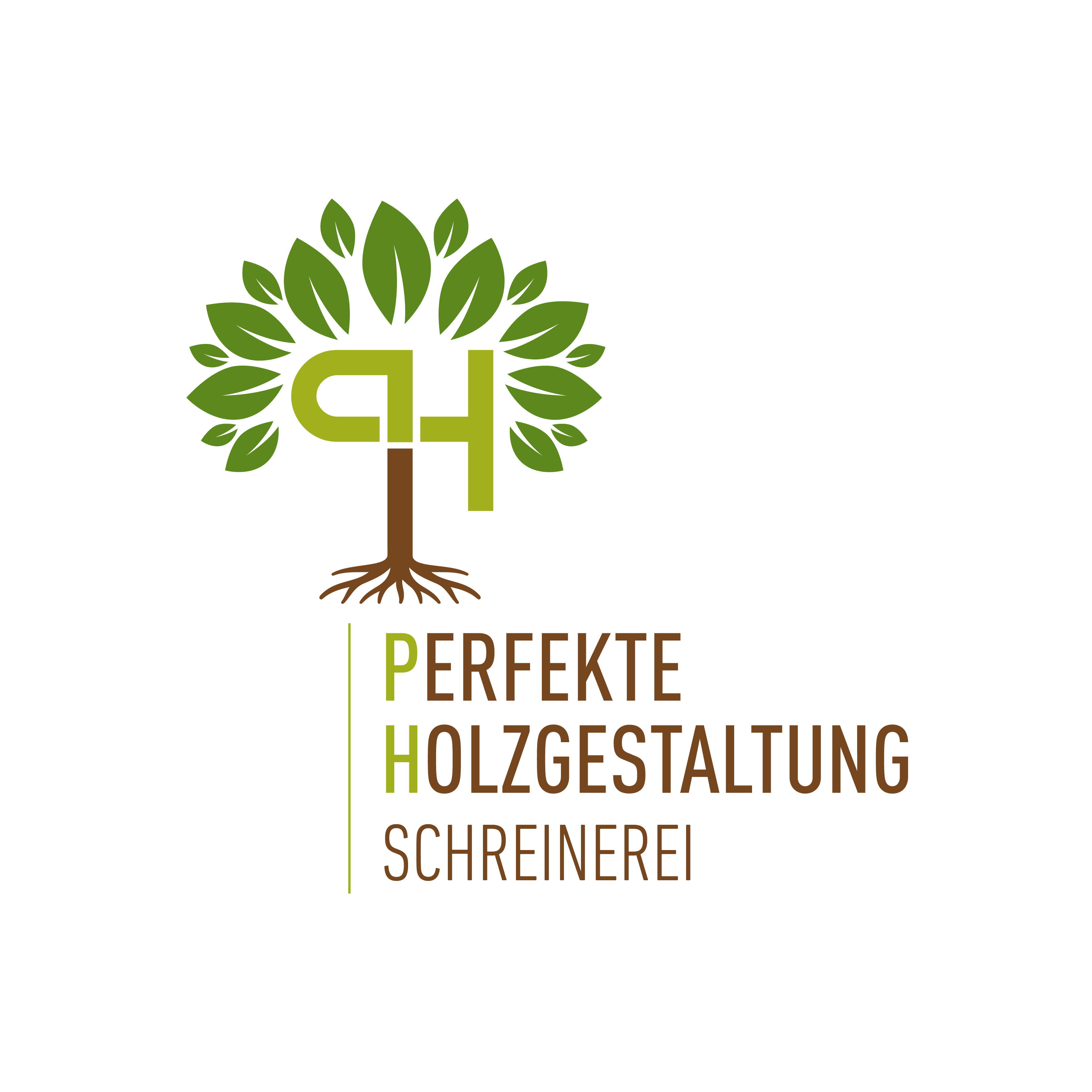 Perfekte Holzgestaltung - LOGO