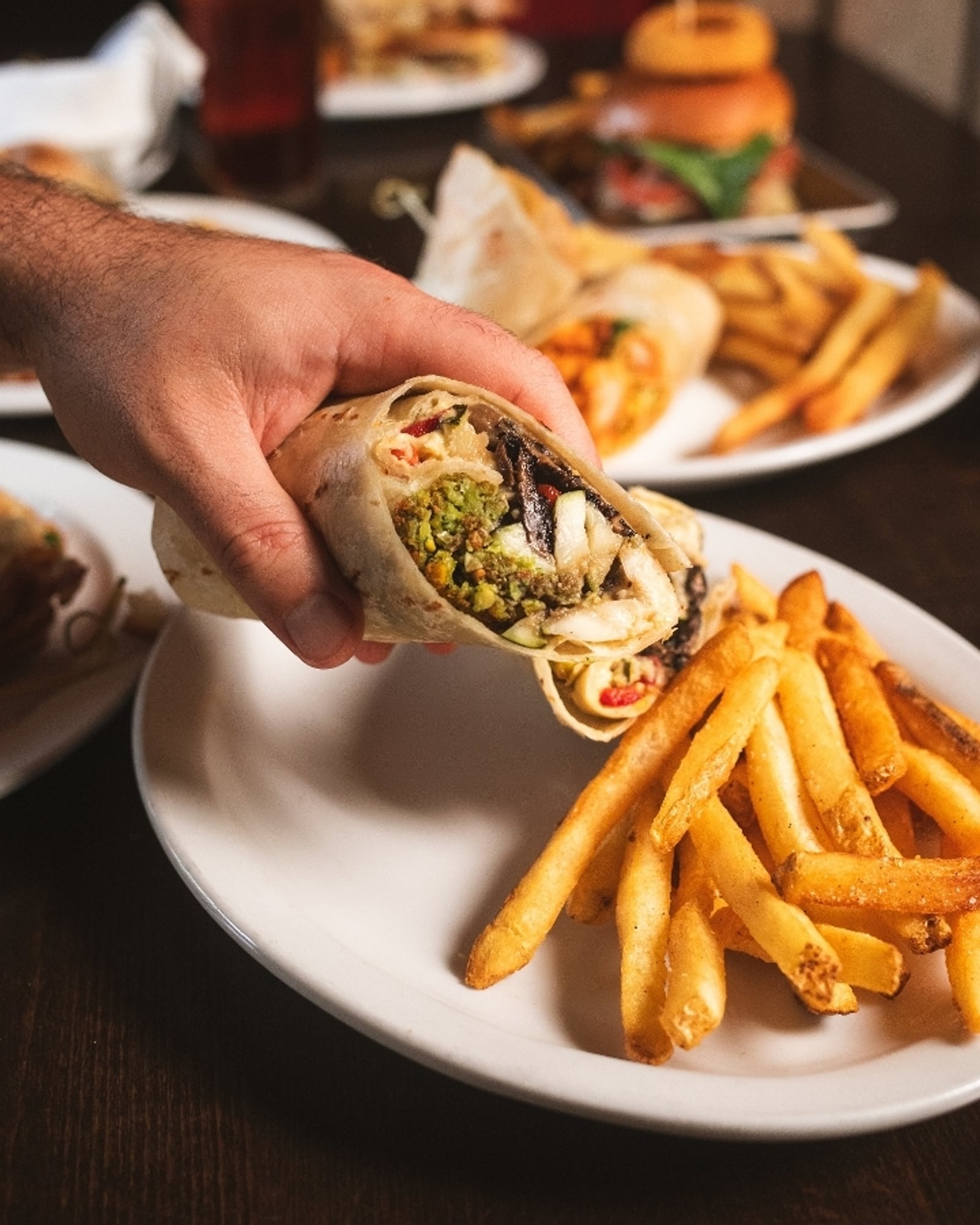 Grilled Vegetable Wrap