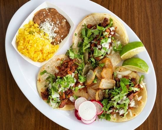 Light Spicy Pork/Al Pastor Taco Combo