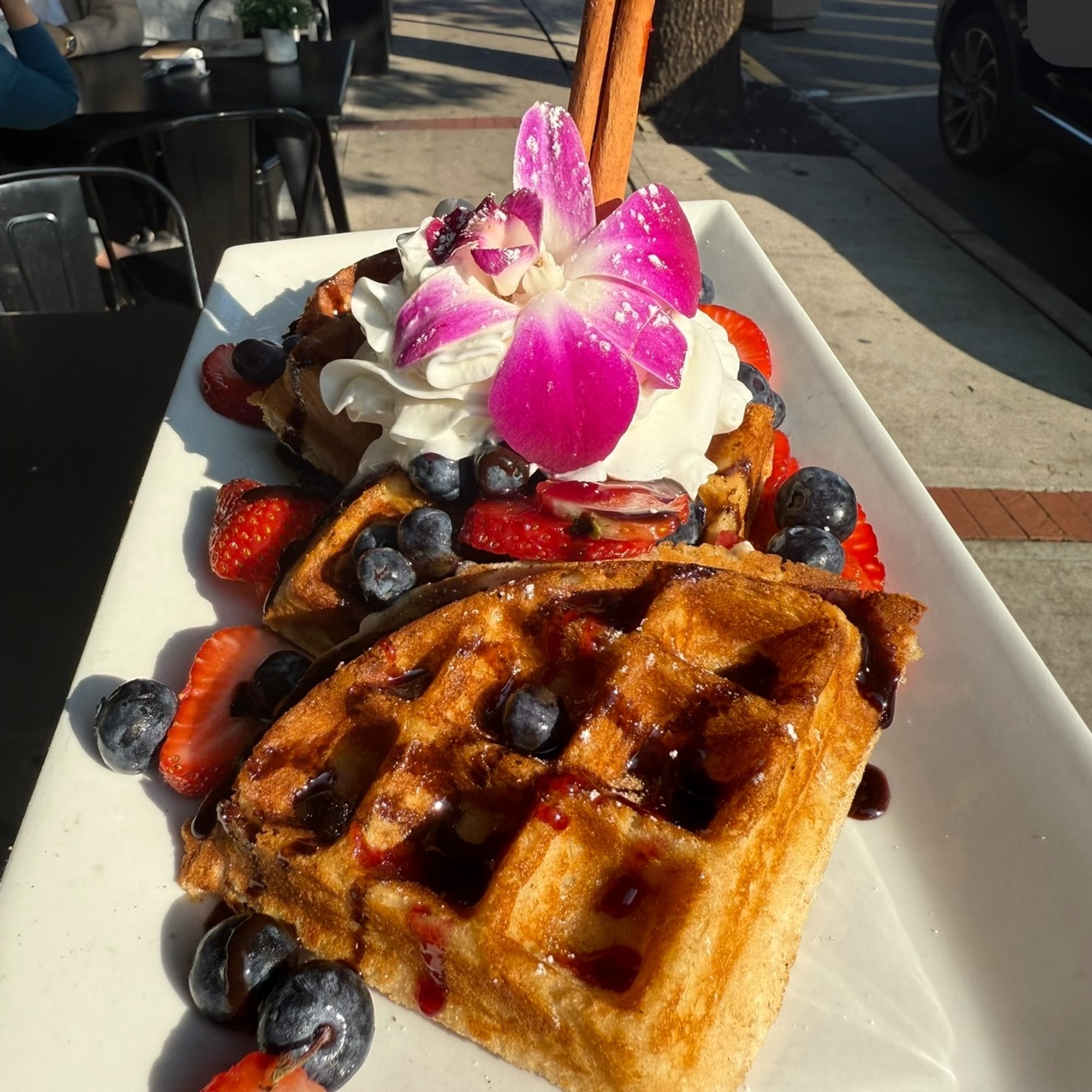 Canella Berry Waffle