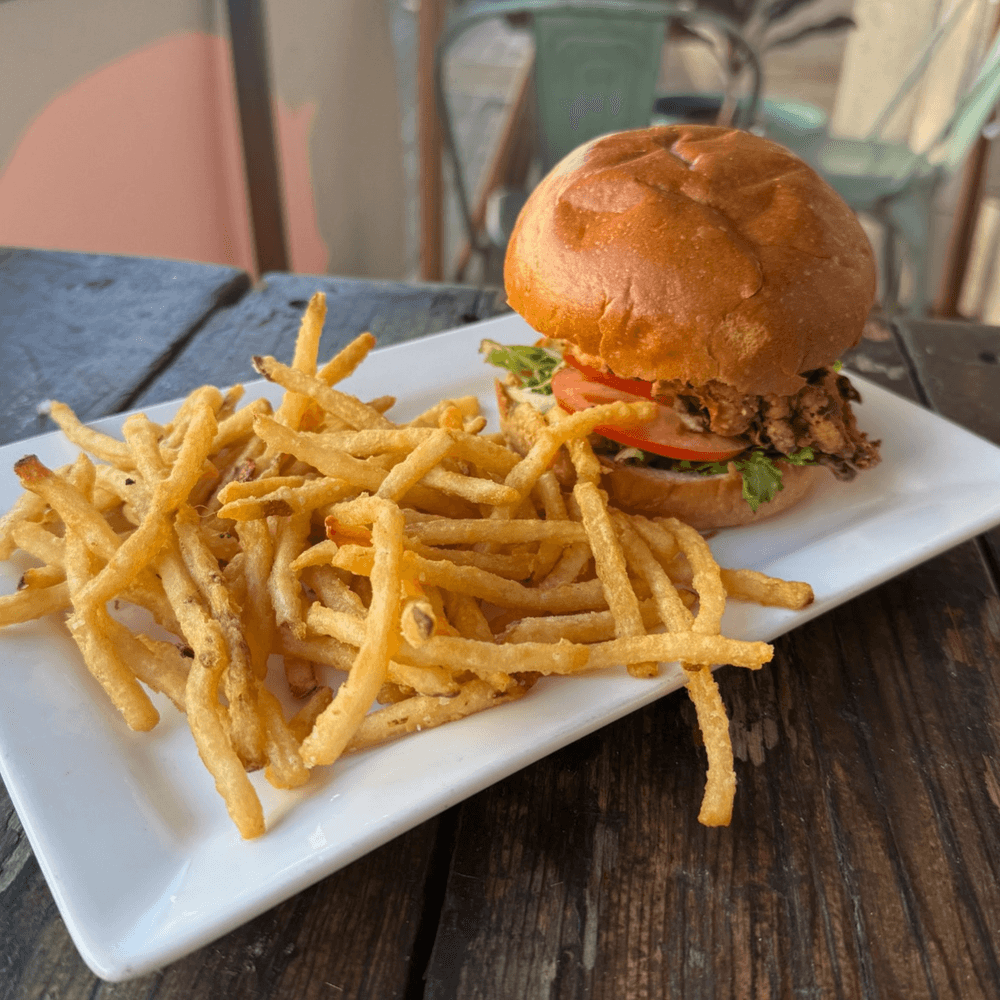 Crispy Maitake Mushroom Sandwich