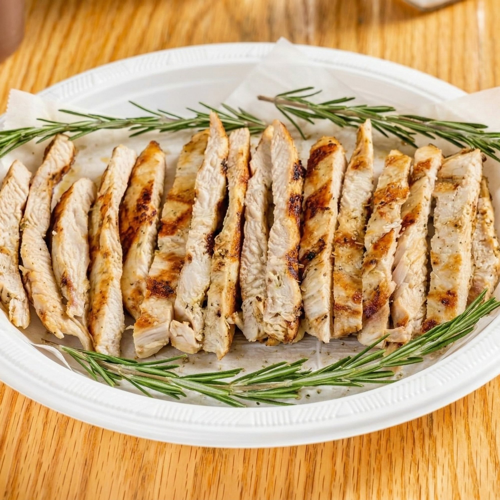 Grilled Chicken Cutlets Meal