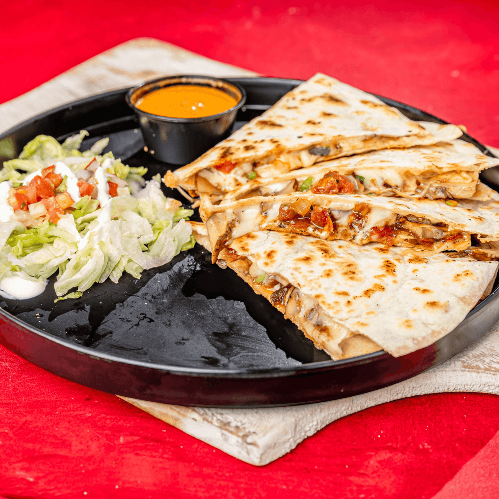 Portobello Quesadilla