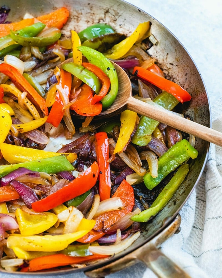 Tray of Sautéed Veggies